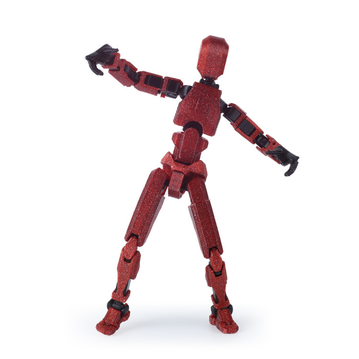 PLA i3D Tested Glitter Rojo 1.75 mm