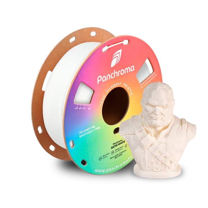 PLA Panchroma PolyMaker Satin White (Antiguo PolyTerra) 1,75 mm