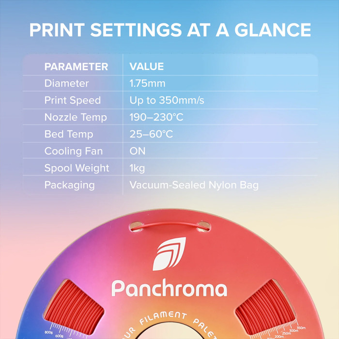 PLA Panchroma PolyMaker Basic Magenta 1,75 mm