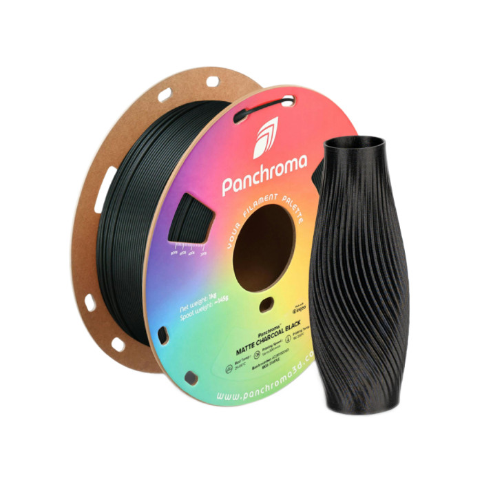 PLA Panchroma PolyMaker Matte Charcoal Black 1.75 mm
