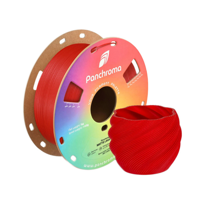 PLA Panchroma PolyMaker Matte Lava Red 1.75 mm