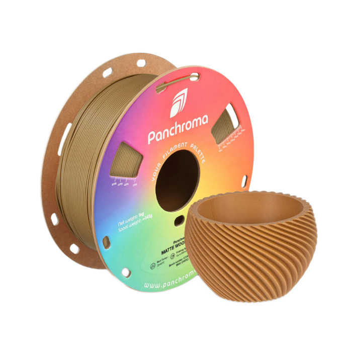 PLA Panchroma PolyMaker Matte Wood Brown 1.75 mm