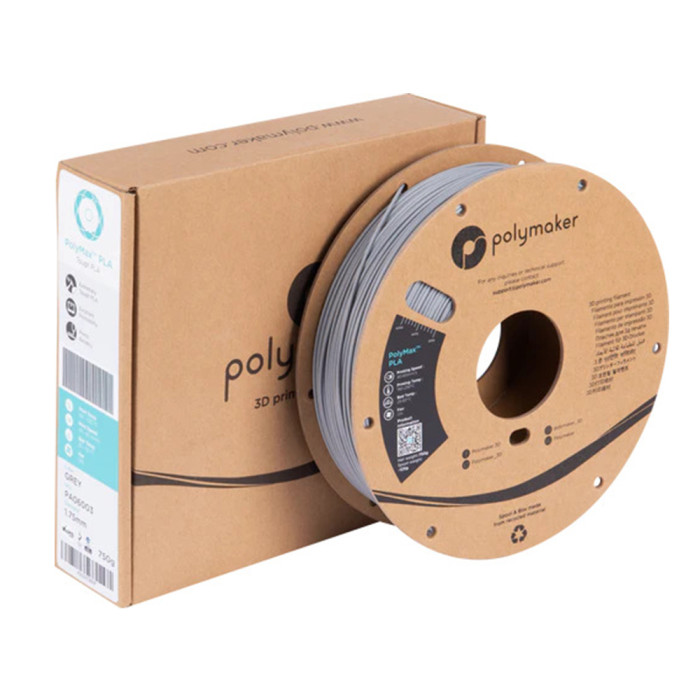 PLA Tough PolyMax PolyMaker Gris