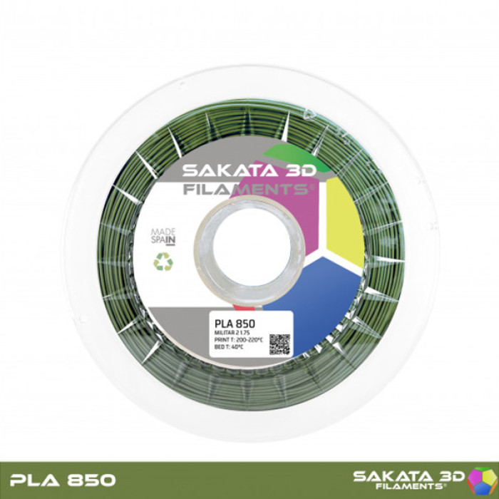 PLA 850 Sakata 3D Militar Tono 2 1,75 mm