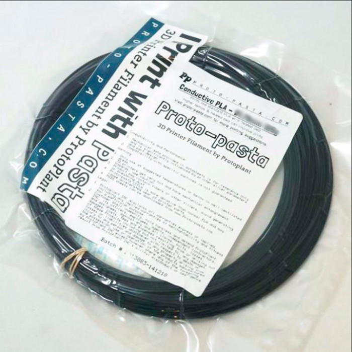PLA Grafito Conductor Eléctrico Proto-Pasta 1,75 mm