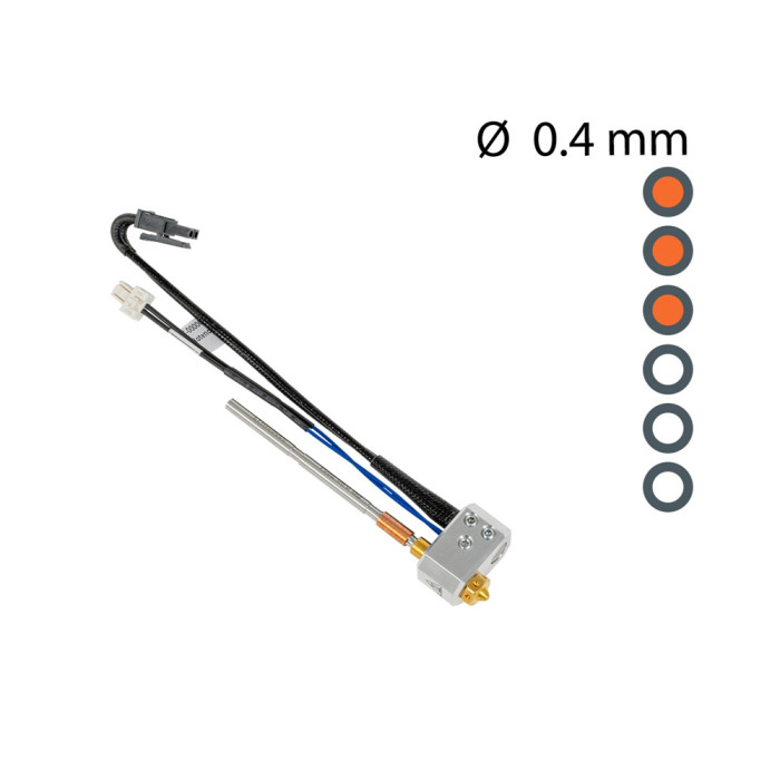 Prusa Hotend de latón para Nextruder. Hotend Prusa MK4/S, Prusa XL, CORE One/+, Core One L