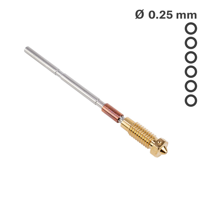 Boquilla Prusa Latón MK4/S / CORE One / Prusa XL para hotend Nextruder