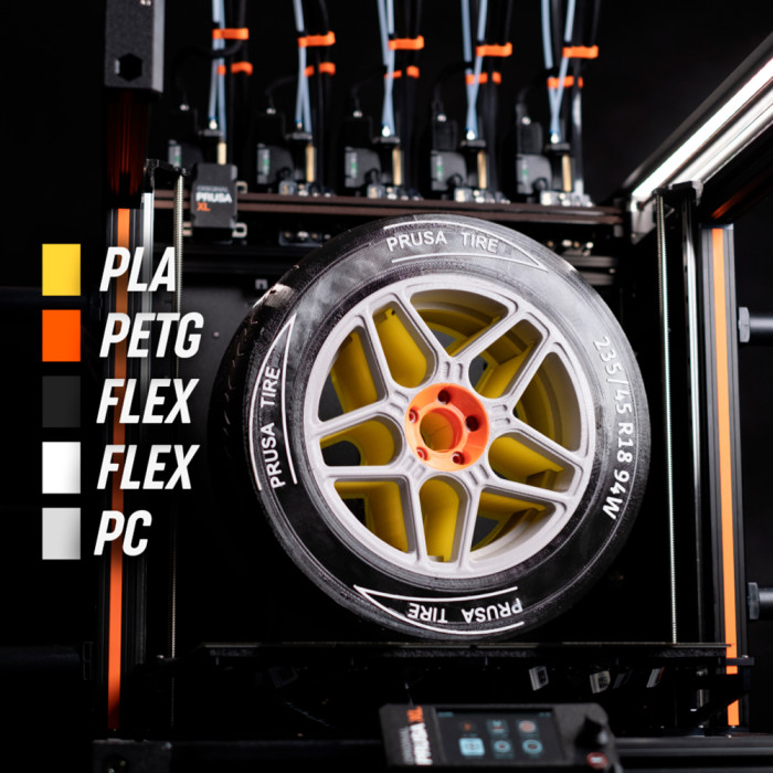 Kit Actualización Cabezales Prusa XL (Single-Tool to Dual-Head Upgrade)