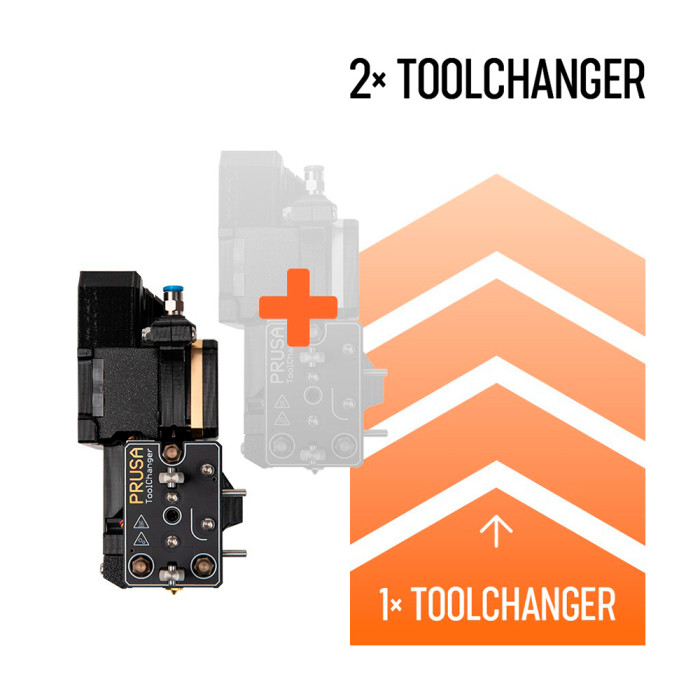 Kit Actualización Cabezales Prusa XL (Single-Tool to Dual-Head Upgrade)