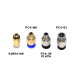Racorc Acoplador Conector Bowden PTFE