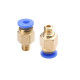 Racorc Acoplador Conector Bowden PTFE