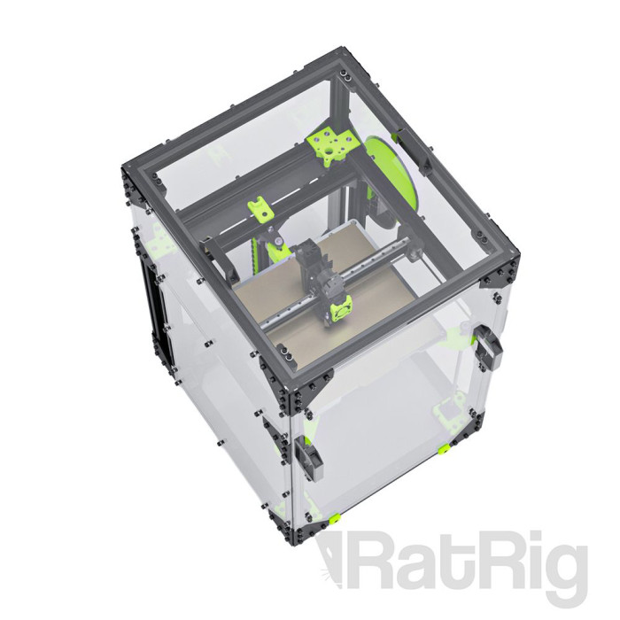 Enclosure 2.0 Rat-Rig V-Core 3. Cubierta para Rat Rig V-Core 3 y V-Core 3.1