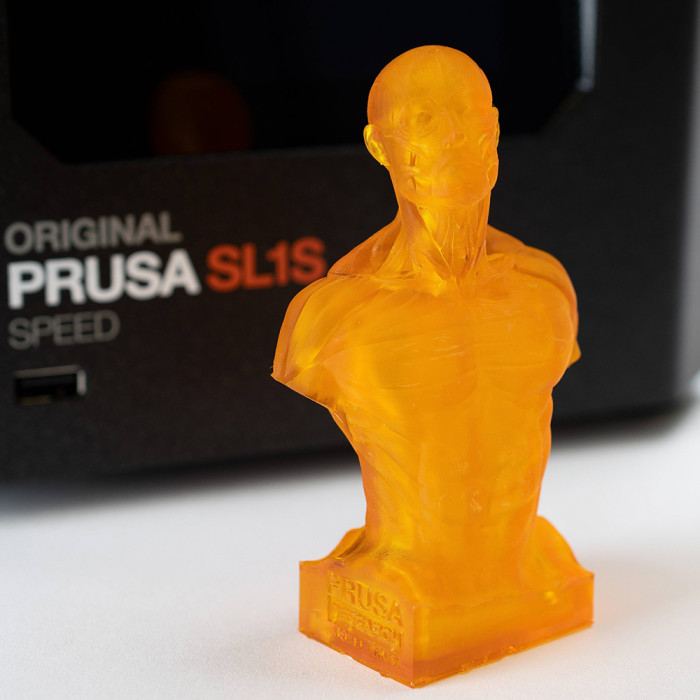 Resina Prusament Model Transparent Amber 1 kg