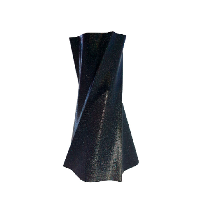 PLA Smartfil Glitter Negro 1,75 mm (Negro Brillo)