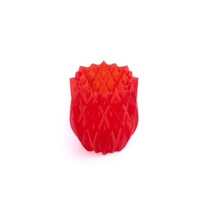 PLA Smartfil Crystal Red (Rojo translúcido) 1,75 mm