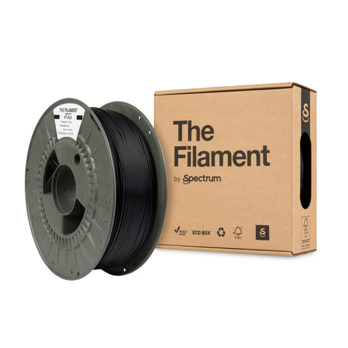 HT-PLA The Filament by Spectrum Jet Black (Alta Temperatura Negro) 1.75 mm