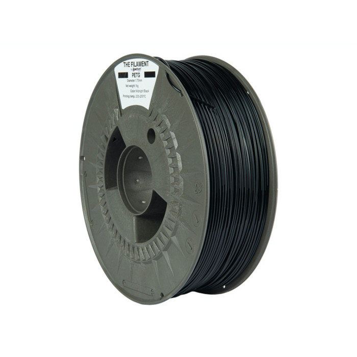 PETG The Filament by Spectrum Midnight Black (Negro) 1.75 mm