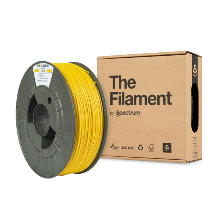 PETG The Filament by Spectrum Sorbet Yellow (Amarillo) 1.75 mm
