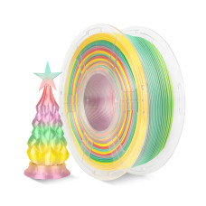 PLA+ Sunlu Silk Rainbow Seda Multicolor 1,75 mm