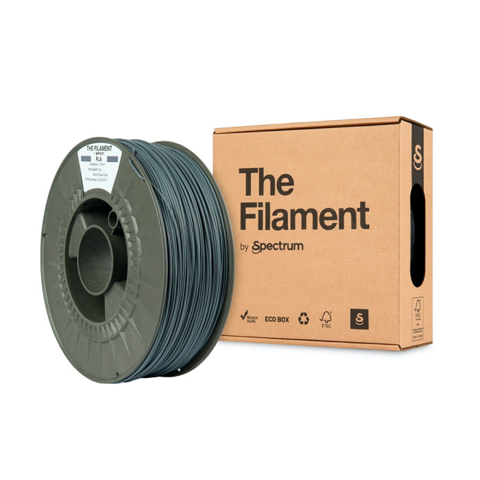 PLA The Filament by Spectrum Basalt Grey (Gris) 1.75 mm