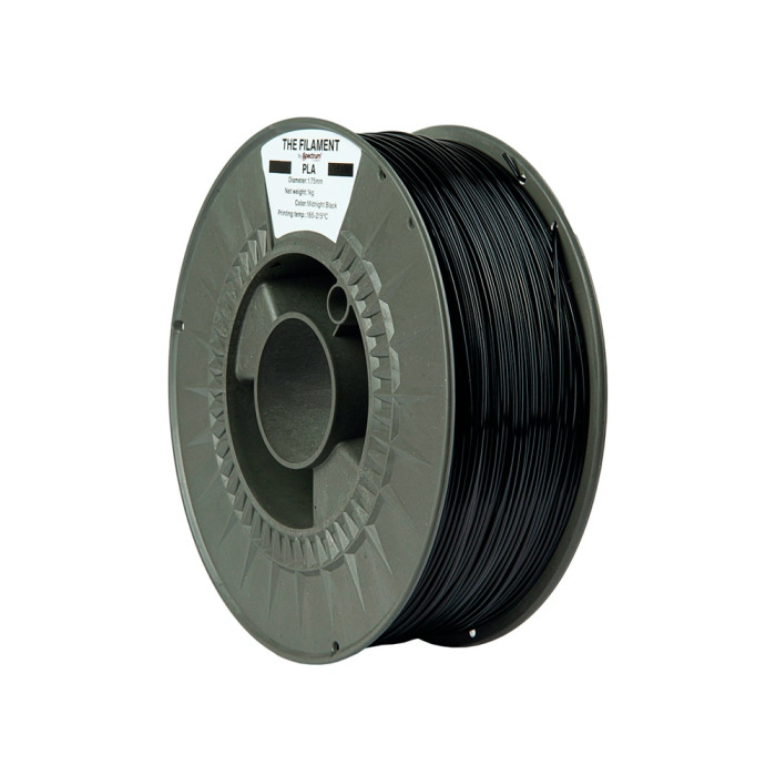 PLA The Filament by Spectrum Midnight Black (Negro) 1.75 mm