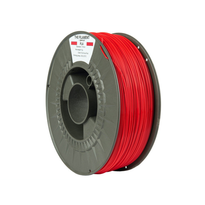 PLA The Filament by Spectrum Technical Red (Rojo) 1.75 mm