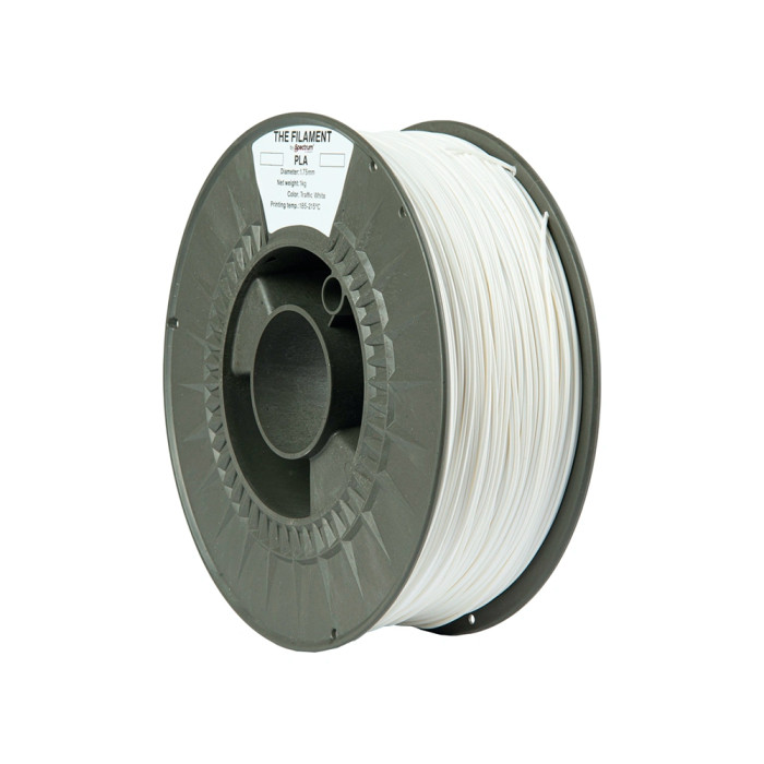 PLA The Filament by Spectrum Traffic White (Blanco) 1.75 mm