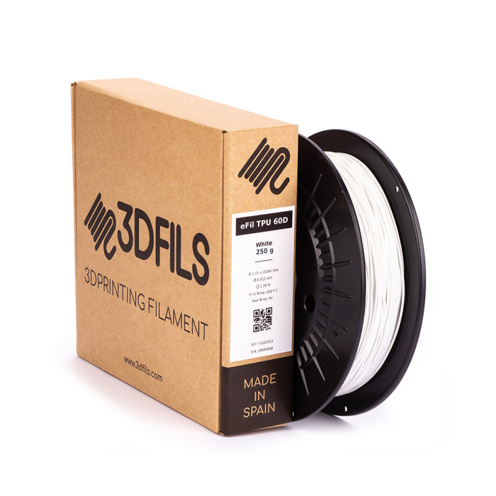 TPU 60D eFil Blanco 1,75 mm