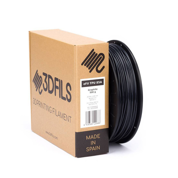 TPU 85A eFil Grafito 1,75 mm