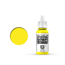 Pintura Acrílica Vallejo Model Color Amarillo Limón 18 ml