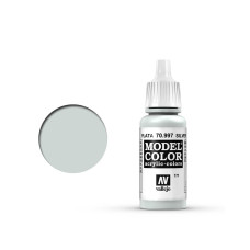 Pintura Acrílica Vallejo Model Color Plata 18 ml