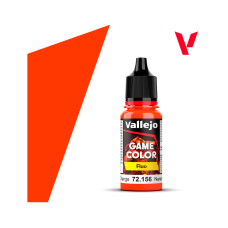 Pintura Acrílica Vallejo Game Color Naranja Fluorescente 18 ml