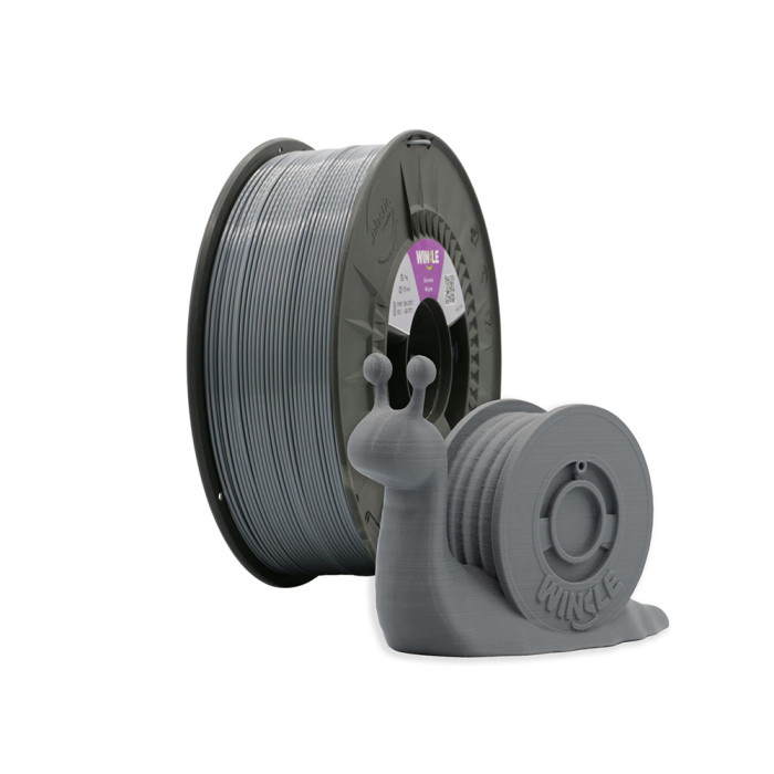 PETG Winkle Gris Ceniza 1,75 mm 1 Kg