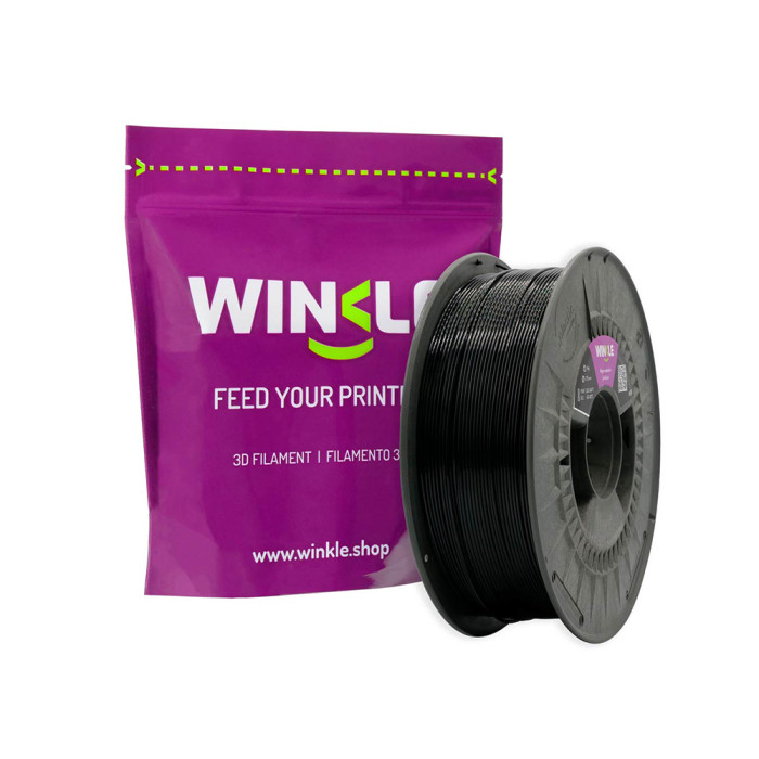 PETG Winkle Negro Azabache 1,75 mm 1 Kg