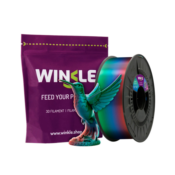 PLA Winkle Seda Tricolor Aurora Boreal 1,75 mm