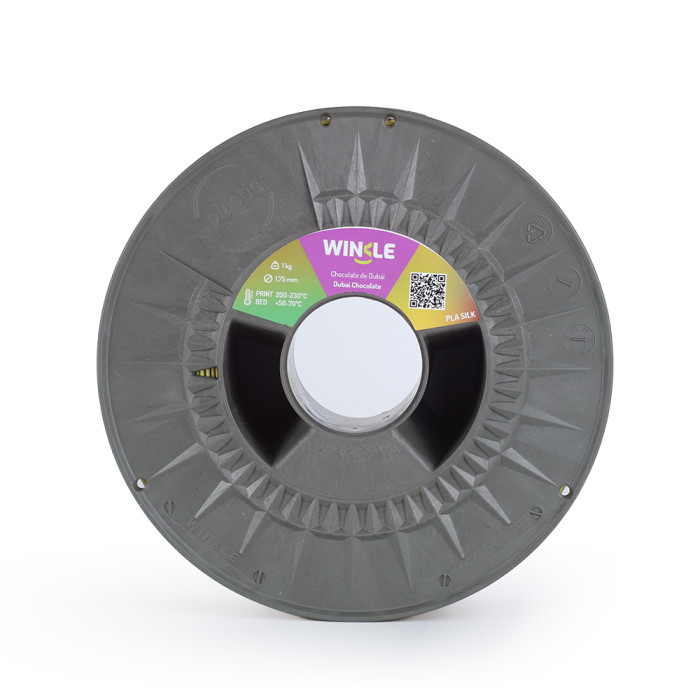PLA Winkle Seda Tricolor Chocolate de Dubai 1,75 mm