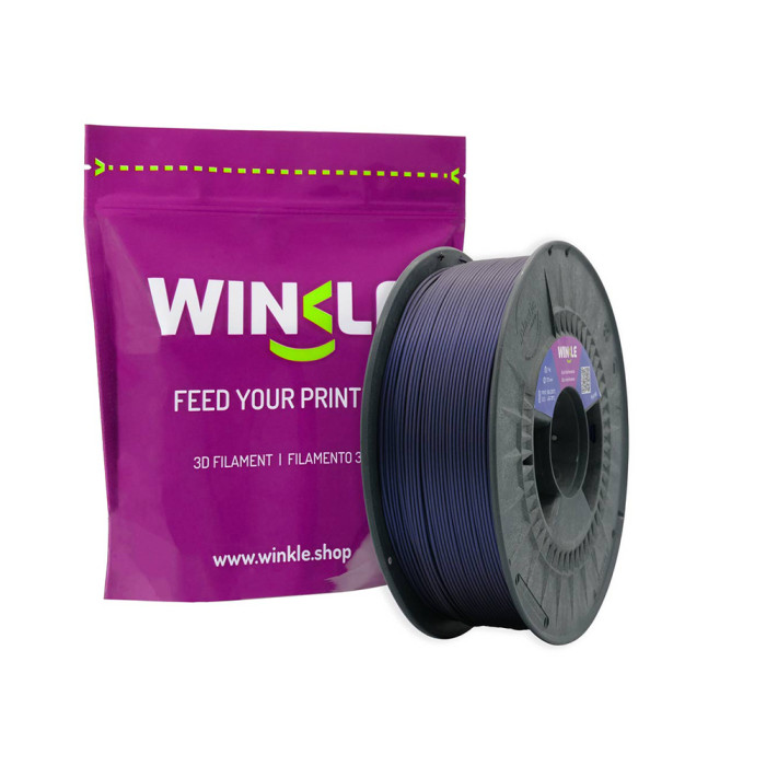 PLA HD Winkle Interferencia Azul Galaxia 1,75 mm