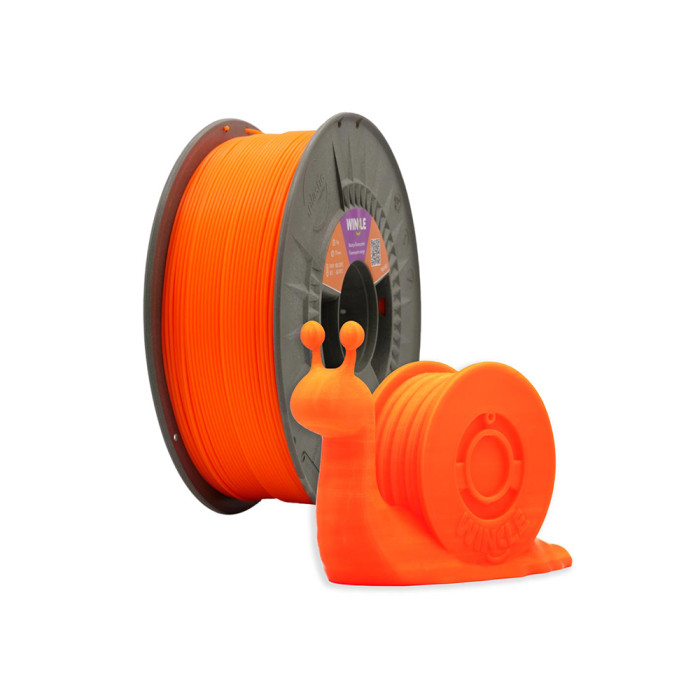 PLA HD Winkle Flúor Naranja Eléctrico 1,75 mm