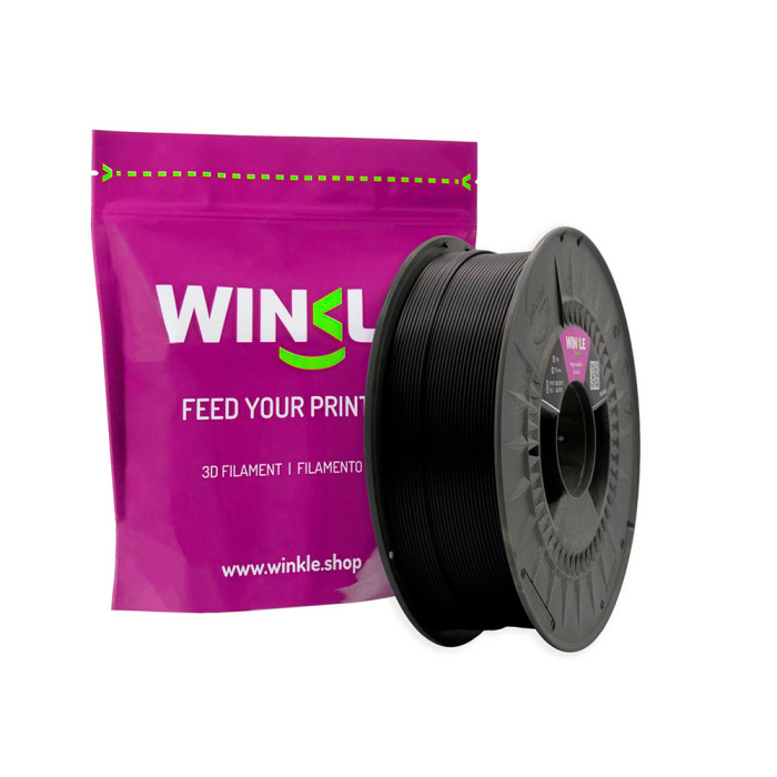 PLA HD / PLA High Speed Winkle Negro Azabache 1,75 mm