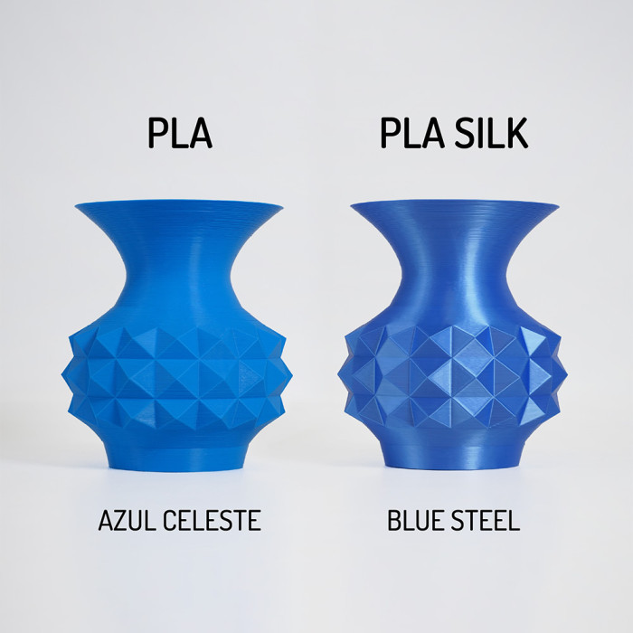 PLA Winkle Seda Azul Acero 1,75 mm