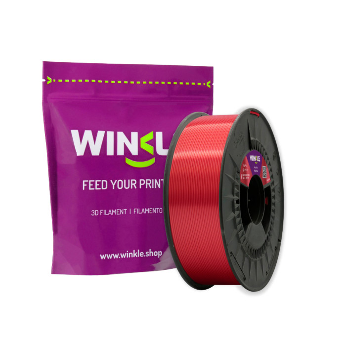 PLA Winkle Seda Rojo Rubí 1,75 mm