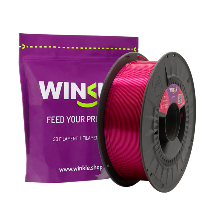 PLA Winkle Seda Rosa Rubí 1,75 mm