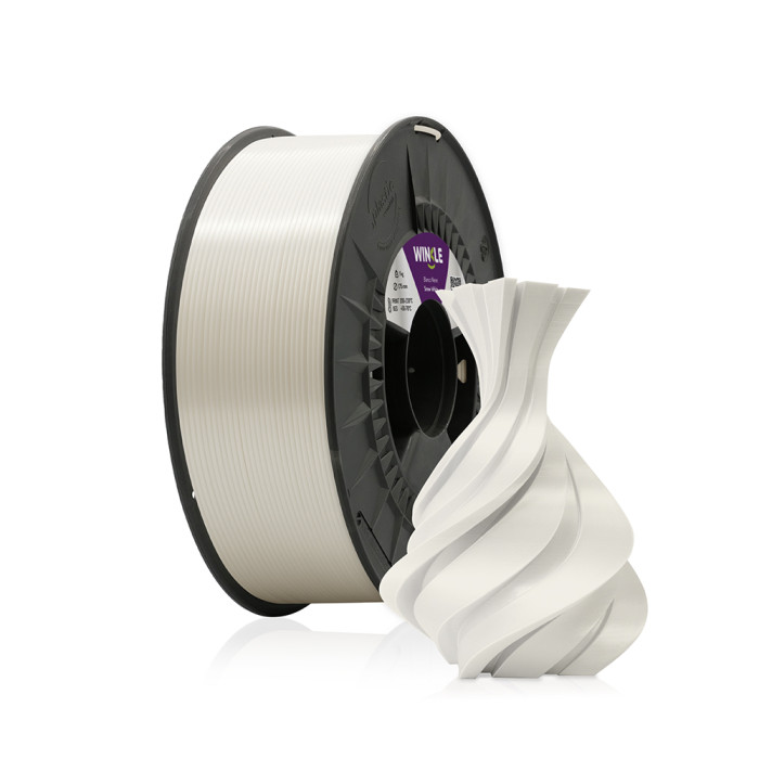 PLA Winkle Seda Blanco Nieve 1,75 mm