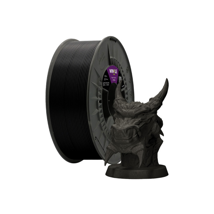PLA PRO Winkle Negro Azabache 1,75 mm