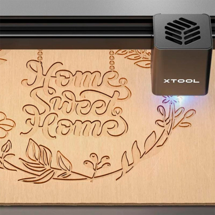xTool M1 10W Máquina Híbrida de Sobremesa de Corte Láser y Cuchilla
