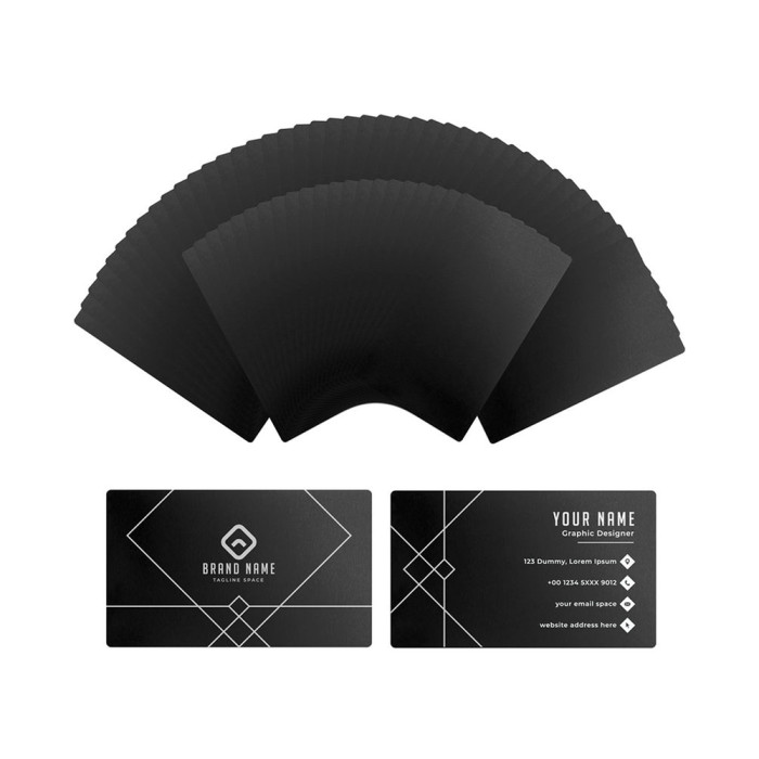 Tarjetas de Contacto Metálicas xTool. Pack 60 unidades