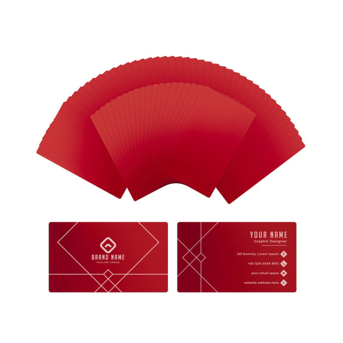 Tarjetas de Contacto Metálicas xTool. Pack 60 unidades