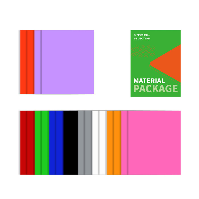 Vinilo Autoadhesivo xTool. Pack 20 unidades