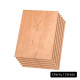 Kit Madera Grabadora Cortadora Láser. 2,5 / 3 mm Grosor. Mahogany, Cherry, Walnut. Kit de 6 unidades.