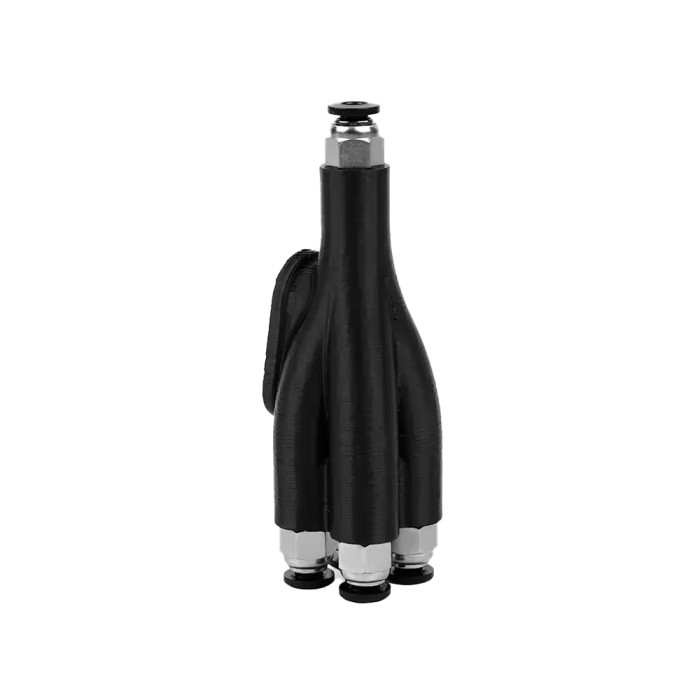 Adaptador PTFE 4 en 1 para AMS Bambu Lab Compatible con X1C, P1P y P1S